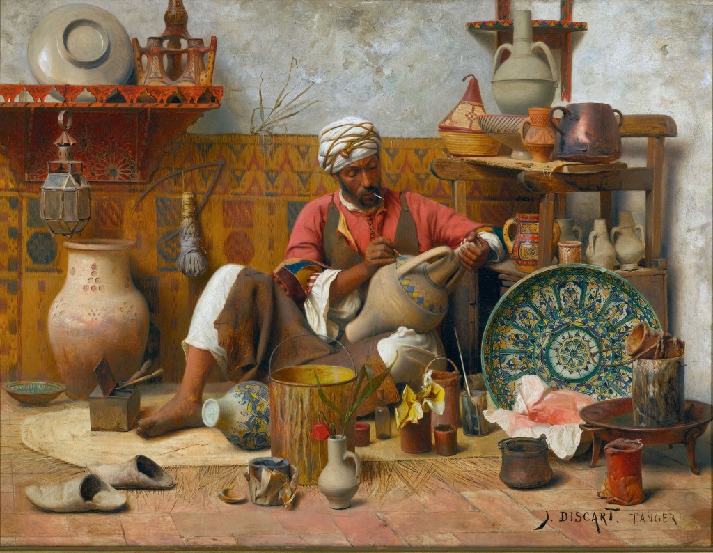 Het atelier van de pottenbakker